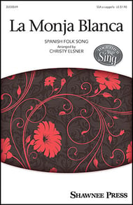 La Monja Blanca SSA choral sheet music cover